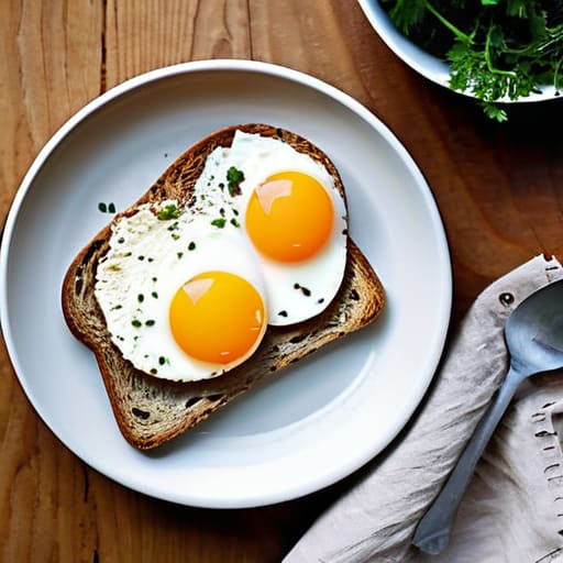 Eggs and toast for breakfast for dinner.