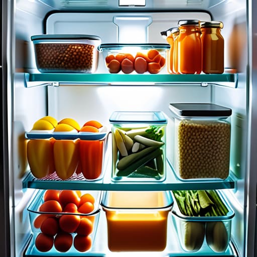 Storing leftovers safely to prevent waste.