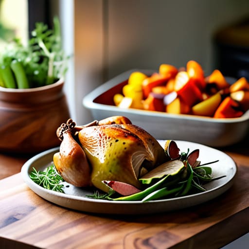 Using The Rotisserie Shortcut for quick meals.