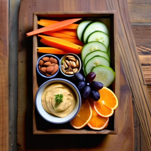 Delicious and healthy snack ideas.