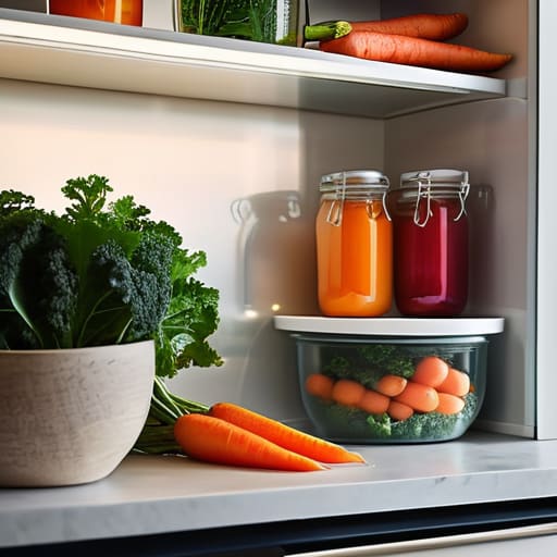 How to store food properly for freshness.