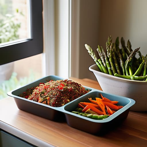 High Utility Systems for Effective Meal Prepping for One Person.
