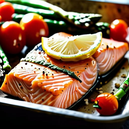 Healthy cooking with The Sheet Pan Strategy.
