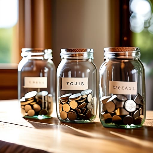 Avoiding money arguments in relationships through accounts.