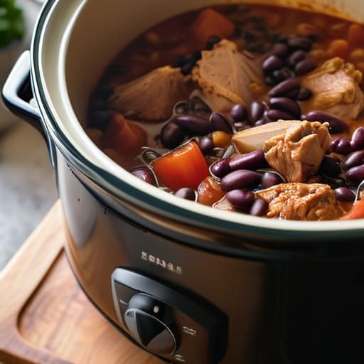 Bowl of easy Minimalist Chicken Chili.