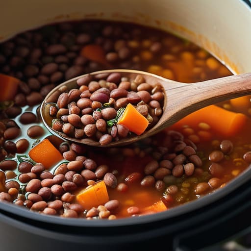 Bowl of The Low-Maintenance Lentil Stew.